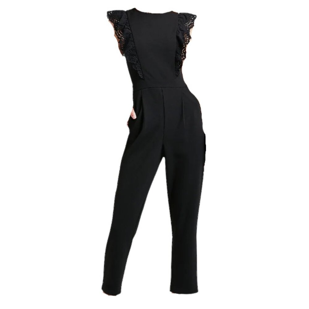 Express Jumpsuit with Ruffle Detail